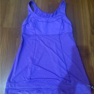 Lululemon Athletica Purple Tank Top